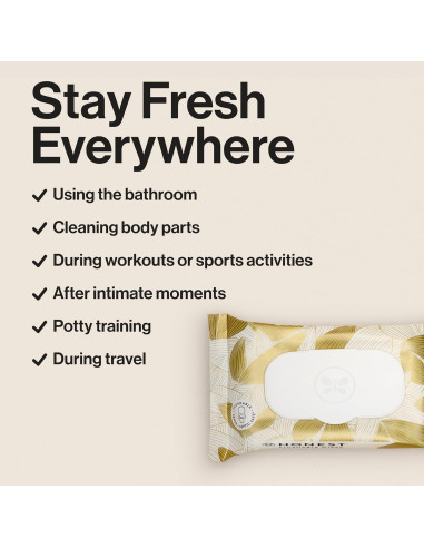 Toallitas Desechables The Honest Company 42 Unidades Piel Sensible