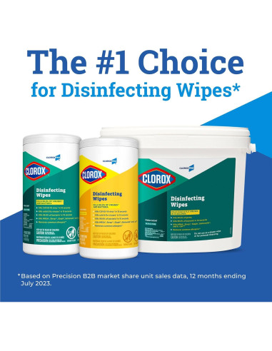 Toallitas Desinfectantes CloroxPro Limón 75 Unidades Paquete 6