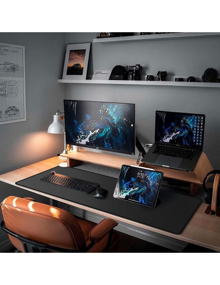 Alfombrilla de Ratón Grande ETZ 80 x 30 cm Antideslizante