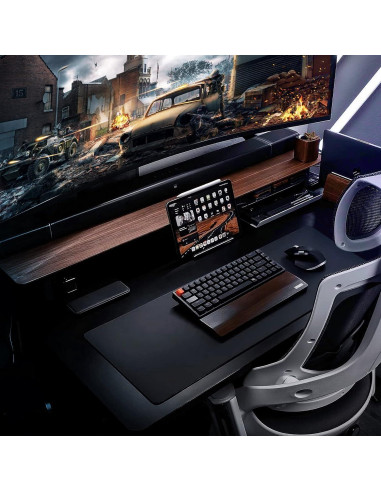 Alfombrilla de Ratón Grande ETZ 80 x 30 cm Antideslizante