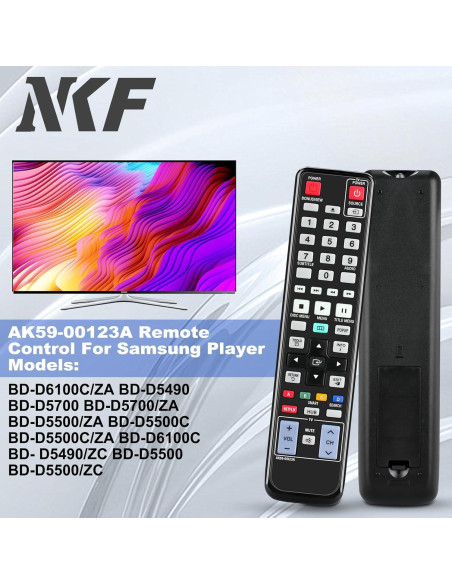 Control Remoto AK59-00123A para Reproductor Blu-Ray Samsung