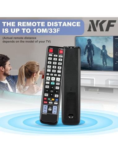 Control Remoto AK59-00123A para Reproductor Blu-Ray Samsung