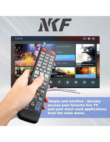 Control Remoto AK59-00123A para Reproductor Blu-Ray Samsung