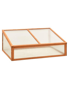 Invernadero de Madera ZQQLVOO 100.6x65x39.9 cm para Jardín