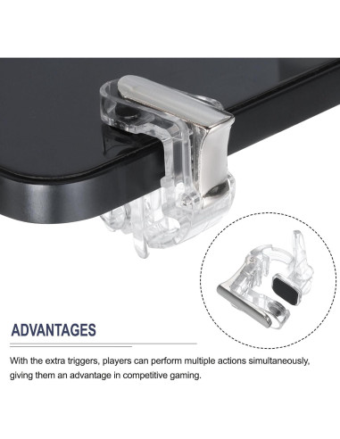 Controlador de Juego Móvil MECCANIXITY 2 Pares Gatillos