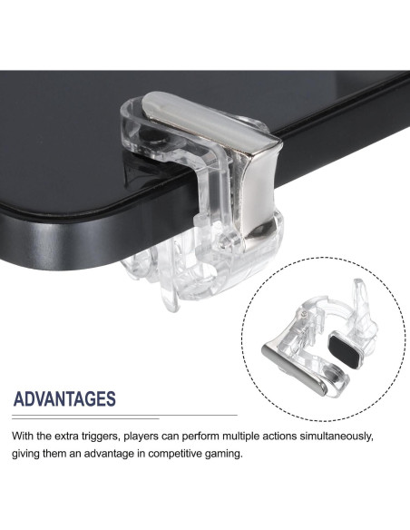 Controlador de Juego Móvil MECCANIXITY 2 Pares Gatillos