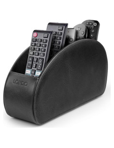 Soporte para Control Remoto Londo - Cuero Genuino 5 Bolsillos