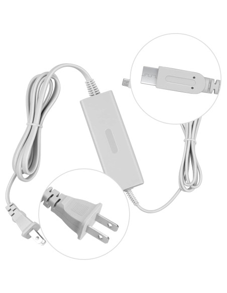 Cargador Adaptador de Corriente para GamePad Wii U Nintendo
