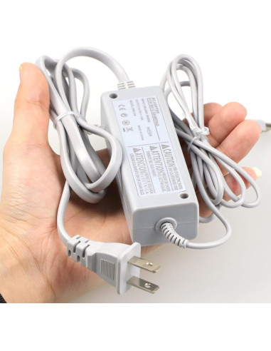 Cargador Adaptador de Corriente para GamePad Wii U Nintendo