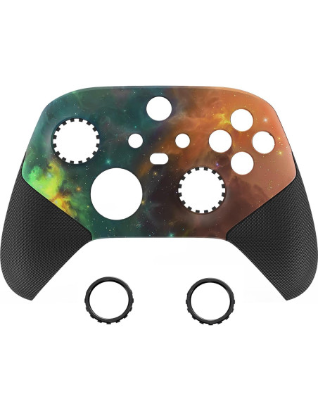 Carcasa Frontal eXtremeRate ASR para Controlador Xbox Series X/S - Agarre de Goma Naranja