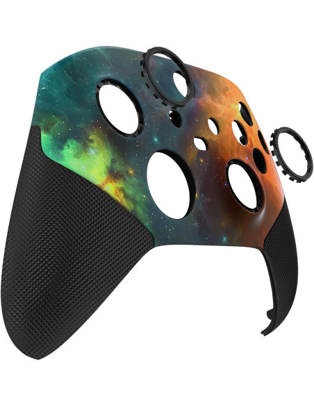 Carcasa Frontal eXtremeRate ASR para Controlador Xbox Series X/S - Agarre de Goma Naranja