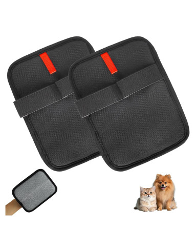 Guantes Removedores de Pelo de Mascota Ecológicos 2 Pcs