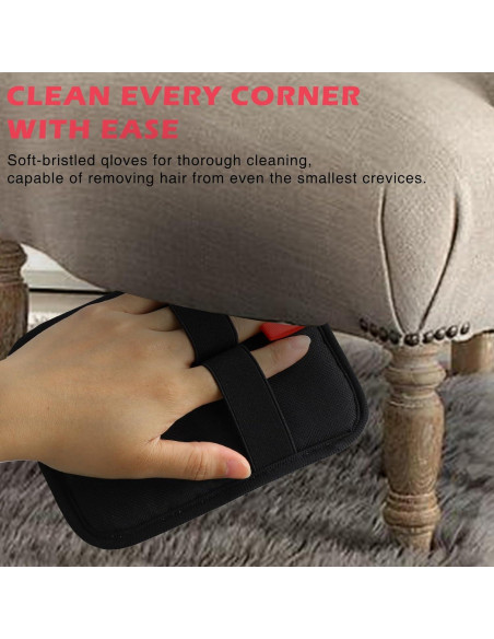 Guantes Removedores de Pelo de Mascota Ecológicos 2 Pcs