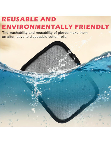 Guantes Removedores de Pelo de Mascota Ecológicos 2 Pcs