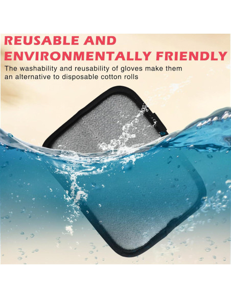 Guantes Removedores de Pelo de Mascota Ecológicos 2 Pcs