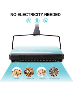 Limpiador de Alfombra Yocada Multifuncional Azul 108 cm 2