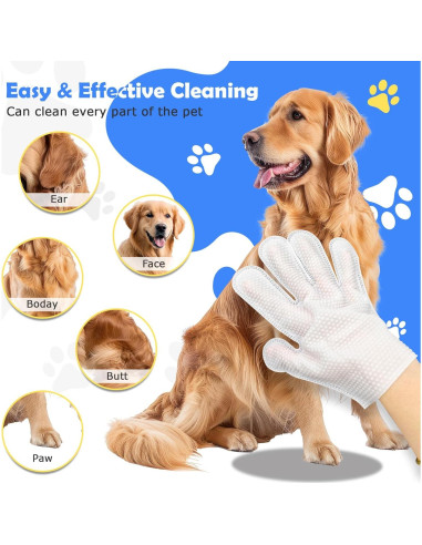 Toallitas de Lavado para Mascotas CLGTTBF - 12 Pcs