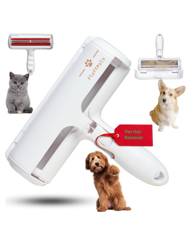 Rodillo Quitapelos FluffPals Reutilizable para Mascotas 166g