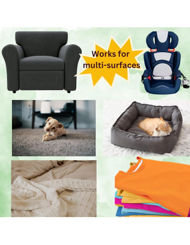 Rodillo Quitapelos FluffPals Reutilizable para Mascotas 166g