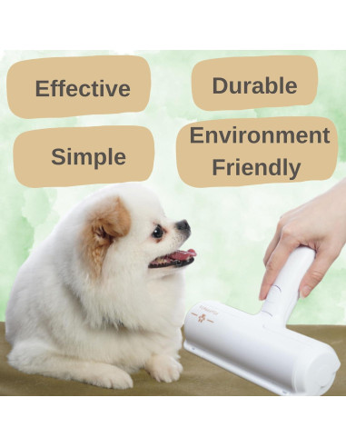 Rodillo Quitapelos FluffPals Reutilizable para Mascotas 166g