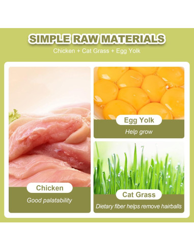 Palitos de hierba para gatos Cabaña de Dylan - 80g