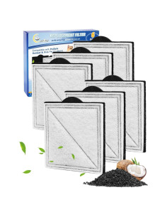 Filtros de Agua para Gatos Cunina 6 Paquetes Compatible PetSafe