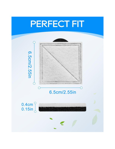 Filtros de Agua para Gatos Cunina 6 Paquetes Compatible PetSafe