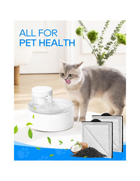 Filtros de Agua para Gatos Cunina 6 Paquetes Compatible PetSafe