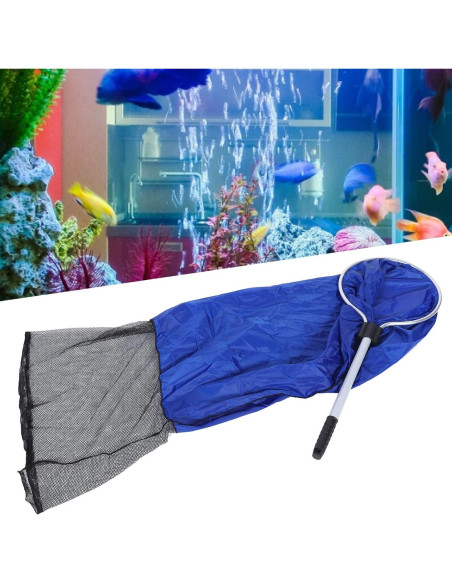 Red Suave para Peces Zerodis 40CM, Malla Nylon Antideslizante