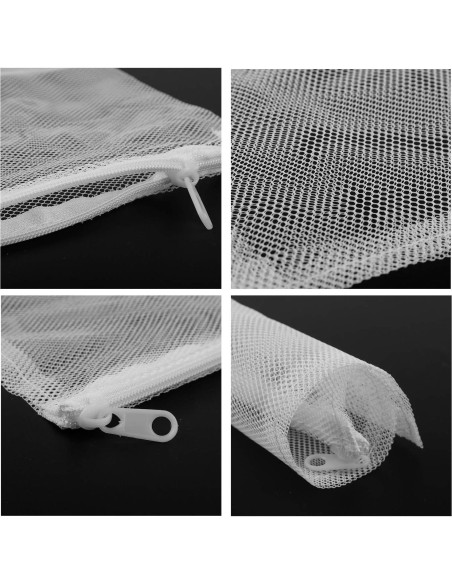 20 Bolsas de Filtro de Acuario Onwon 15x20 cm Malla Nylon