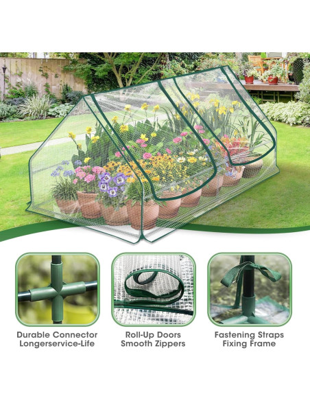 Mini Invernadero Portátil PICNICNI 190.5x99.1x86.4 cm Impermeable