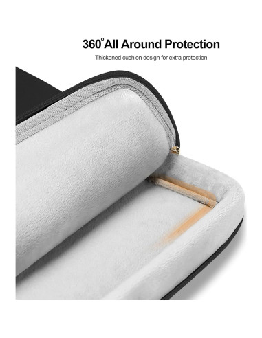 Funda Protectora 360 MOSISO para Laptop 13.3" Negra