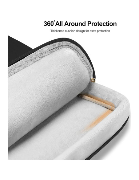 Funda Protectora 360 MOSISO para Laptop 13.3" Negra