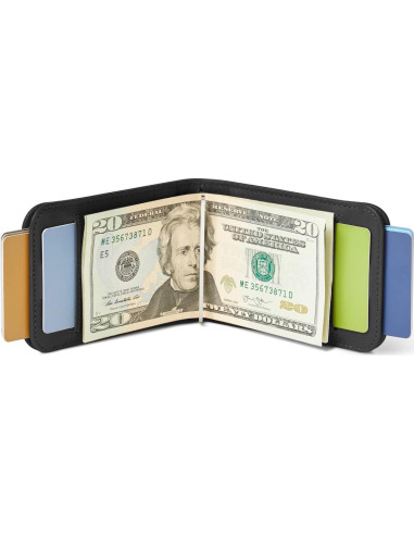 Billetera Bifold RFID Distil Union Wally 5.0 - Negro