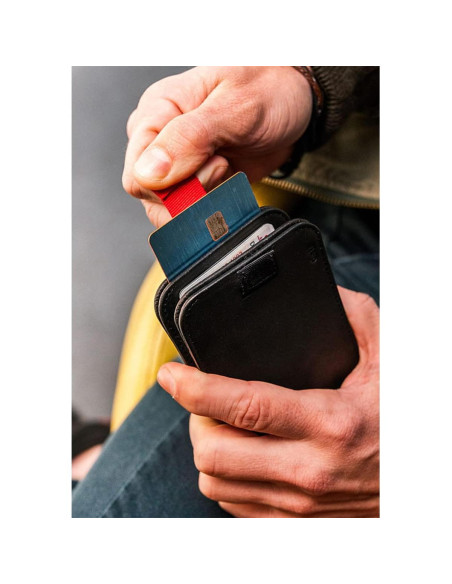 Billetera Bifold RFID Distil Union Wally 5.0 - Negro