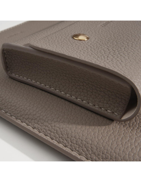 Funda de Laptop Yesmornsis de Cuero PU 16" y 15" Color Camel