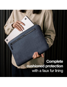 Funda Compacta para Laptop Incase Woolenex 16" Azul Jaspeado 2