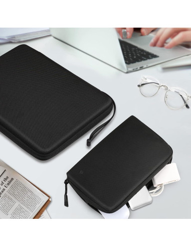 Funda Dura FINPAC para Laptop 13" MacBook Air/Pro Negra