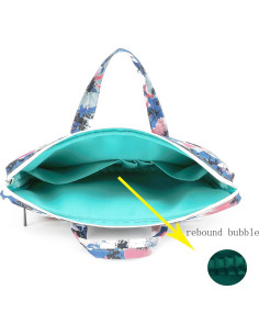 Funda para Laptop Canvaslove 15.6" a 16" Camelia con Bolsillos 2