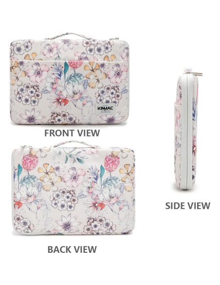 Funda Protectora Kinmac 360 para Laptop 15.6-16" Floral