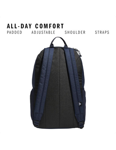 Mochila clásica 3-Stripes adidas unisex con funda para laptop