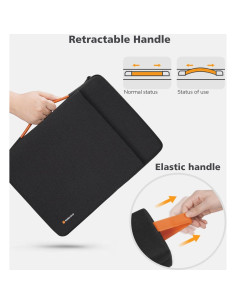 Funda para Portátil NIDOO 17.3" Resistente al Agua Negro 2