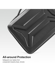 Funda para Laptop DOMISO 15.6" Resistente Impermeable Negra 2