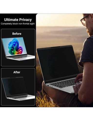 Filtro de Privacidad Magnético LUSA DESIGN para Surface Laptop 13.5"
