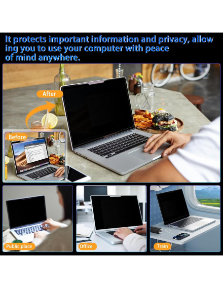 Filtro de Pantalla de Privacidad Magnético 16" VanHooc