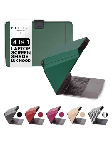 Capota de Sol para Laptop 4-en-1 Lux - Verde 15-16"
