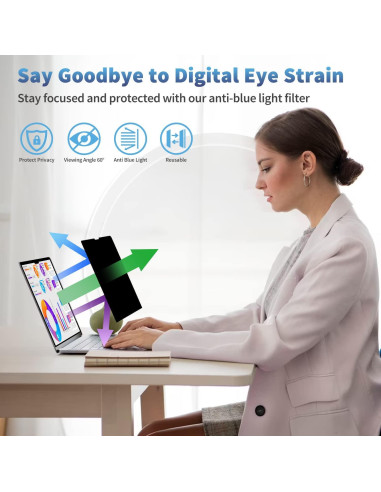 Protector de Pantalla de Privacidad F FORITO para MacBook Air 13"