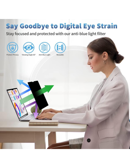 Protector de Pantalla de Privacidad F FORITO para MacBook Air 13"