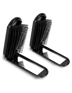 Cepillo de Pelo Plegable con Espejo MOZEAT LENS - 2 Piezas