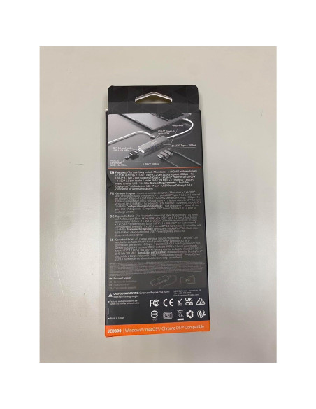 Adaptador HDMI 4K y USB 3.2 j5create JCD390 - Plug and Play